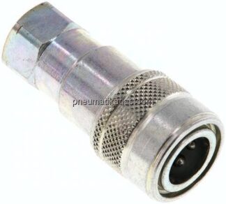 Hydraulikkupplung ISO 7241-1B, Muffe, NPT 1/8"(IG), Stahl