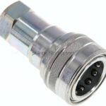 Hydraulikkupplung ISO 7241-1B, Muffe, NPT 3/4"(IG), Stahl
