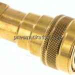 Hydraulikkupplung ISO 7241-1B, Muffe, NPT 3/8"(IG),Messing