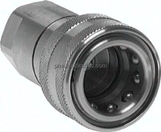 Hydraulikkupplung ISO 7241-1B, Muffe, G 1-1/4"(IG),Edelstahl