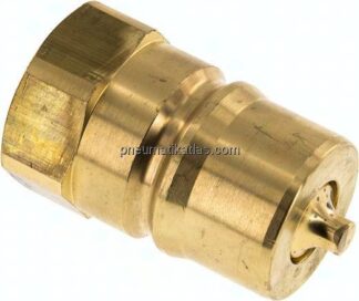 Hydraulikkupplung ISO 7241-1B, Stecker, G 1"(IG),Messing