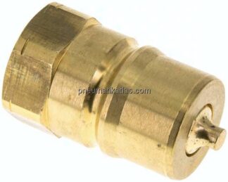 Hydraulikkupplung ISO 7241-1B, Stecker, NPT 1"(IG),Messing
