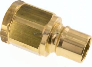 Hydraulikkupplung ISO 7241-1B, Stecker, G 1-1/2"(IG),Messing