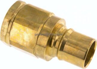 Hydraulikkupplung ISO 7241-1B, Stecker, G 1-1/4"(IG),Messing