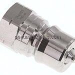 Hydraulikkupplung ISO 7241-1B, Stecker, NPT 1/2"(IG),Edelstahl
