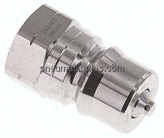 Hydraulikkupplung ISO 7241-1B, Stecker, NPT 1/2"(IG),Edelstahl