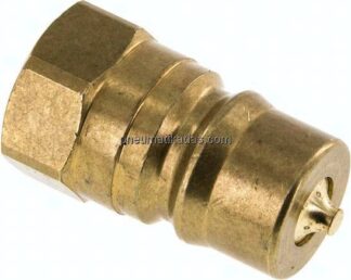 Hydraulikkupplung ISO 7241-1B, Stecker, G 1/2"(IG),Messing