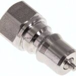 Hydraulikkupplung ISO 7241-1B, Stecker, G 1/4"(IG),Edelstahl