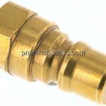 Hydraulikkupplung ISO 7241-1B, Stecker, G 1/4"(IG),Messing