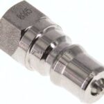 Hydraulikkupplung ISO 7241-1B, Stecker, G 1/8"(IG),Edelstahl