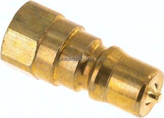 Hydraulikkupplung ISO 7241-1B, Stecker, G 1/8"(IG),Messing