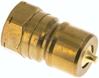 Hydraulikkupplung ISO 7241-1B, Stecker, NPT 3/4"(IG),Messing