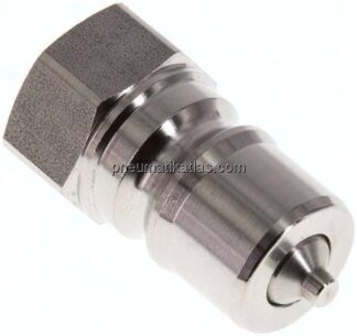 Hydraulikkupplung ISO 7241-1B, Stecker, G 3/8"(IG),Edelstahl