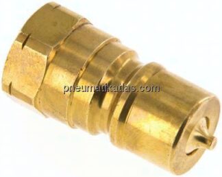 Hydraulikkupplung ISO 7241-1B, Stecker, NPT 3/8"(IG),Messing