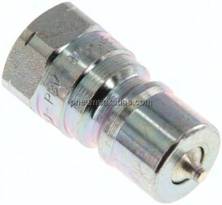Hydraulikkupplung ISO 7241-1B, Stecker, NPT 3/8"(IG), Stahl