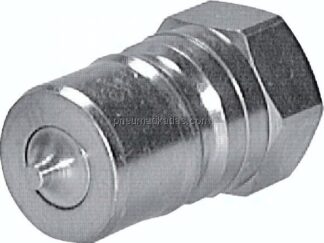 Hydraulikkupplung ISO 7241-1B, Stecker, NPT 1-1/4"(IG), Stahl