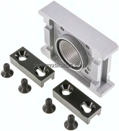 MULTIFIX Anschlussplatte mit Koppelpaket, G 1"