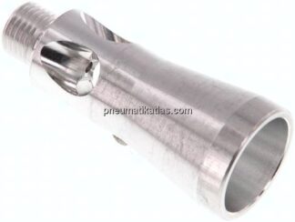 Venturidüse für Blaspistole, M 12x1,25 (AG), Aluminium