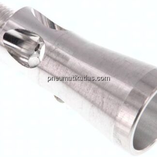 Venturidüse für Blaspistole, M 12x1,25 (AG), Aluminium
