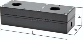 Mehrkammerejektor bis 90% Vakuum, G 3/4", bis 300 l/min