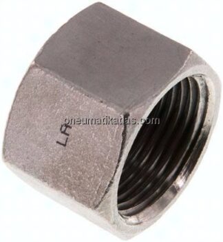 Verschlusskappe NPT 1", 1.4408