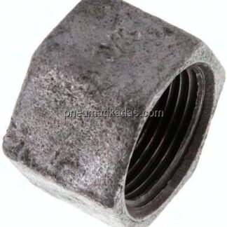Verschlusskappe Rp 3/4", Temperguss verzinkt