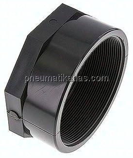 Verschlusskappe, PVC-U, Rp 4"
