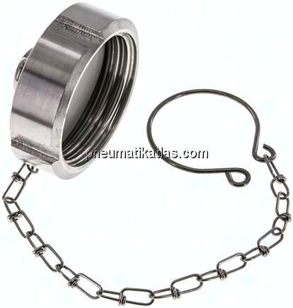 Blindmutter (Milchgewinde) Rd 52 x 1/6", 1.4404