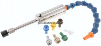 VORTEX-Rohr mit Schalldämpfer (für Kaltluftseite), 8 Stk. VORTEX-Generatoren (gelb, grün, rot, weiß,