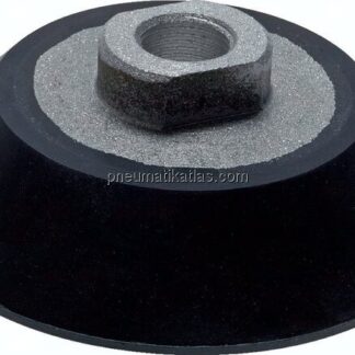 Flachsauger, Ø 223x9,5mm, G 3/4", CR (60A), grau