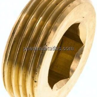 Verschlussstopfen Innenskt. R 1", Messing