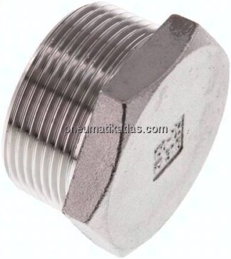 Verschlussstopfen Außenskt. R 1-1/2", 1.4408