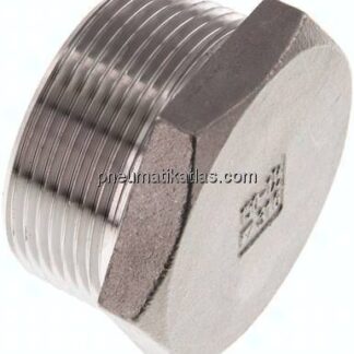 Verschlussstopfen Außenskt. NPT 1-1/2", 1.4408