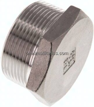 Verschlussstopfen Außenskt. NPT 1-1/2", 1.4408
