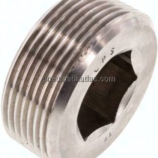 Verschlussstopfen Innenskt. R 1-1/2", V4A