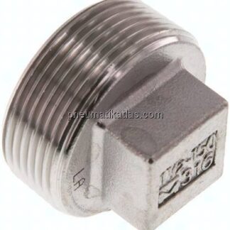 Verschlussstopfen Außenvkt. R 1-1/2", 1.4408