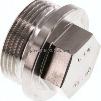 Verschlussstopfen Außenskt. G 1-1/4", V4A
