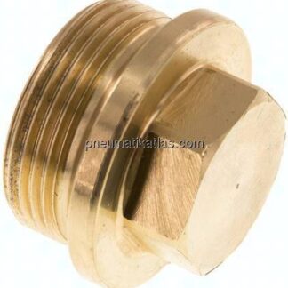 Verschlussstopfen Außenskt. G 1-1/4", Messing