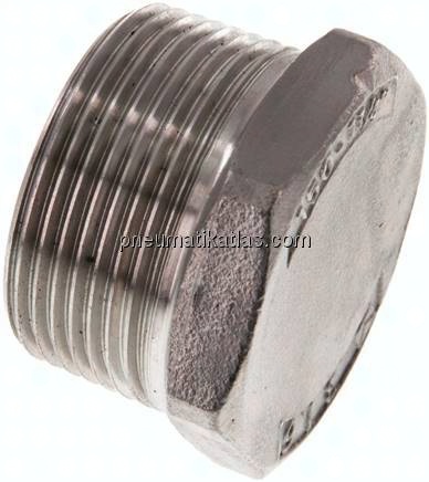 Verschlussstopfen Außenskt. NPT 1-1/4", 1.4408