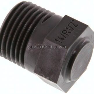 Verschlussstopfen Außenskt. R 1/2", PA 6