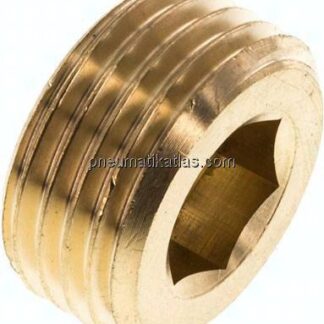 Verschlussstopfen Innenskt. G 1/2", Messing