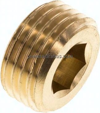 Verschlussstopfen Innenskt. G 1/2", Messing