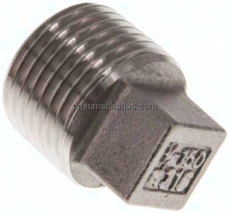 Verschlussstopfen Außenvkt. R 1/2", 1.4408