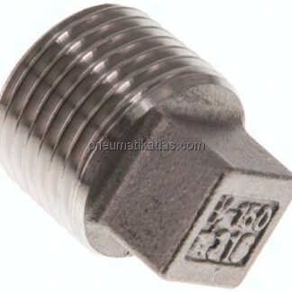 Verschlussstopfen Außenvkt. R 1/2", 1.4408