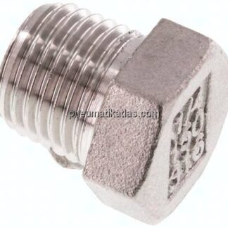 Verschlussstopfen Außenskt. R 1/4", 1.4408