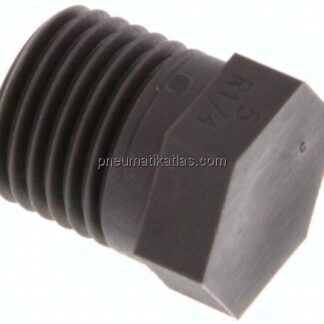 Verschlussstopfen Außenskt. R 1/4", PA 6