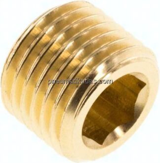 Verschlussstopfen Innenskt. G 1/4", Messing