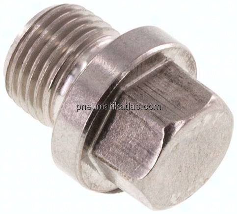 Verschlussstopfen Außenskt. G 1/8", V4A