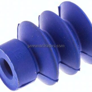 Balgsauger, 2,5-fach, Ø 18x8mm, PUR (55A), blau