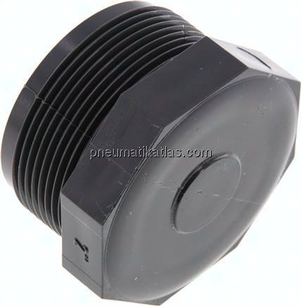 Verschlussstopfen, PVC-U, G 2"